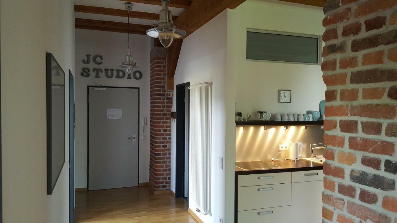 Aryve Jc Studio - Altstadtnahes Boutique Apartment Inklusive Kostenfreiem Parkplatz Erfurt Eksteriør bilde