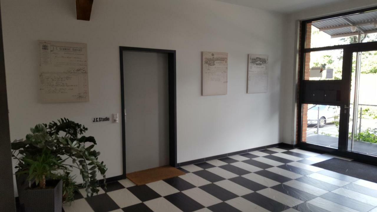Aryve Jc Studio - Altstadtnahes Boutique Apartment Inklusive Kostenfreiem Parkplatz Erfurt Eksteriør bilde